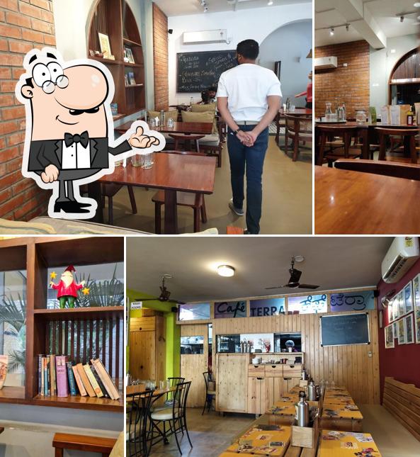 The interior of Terra Bites