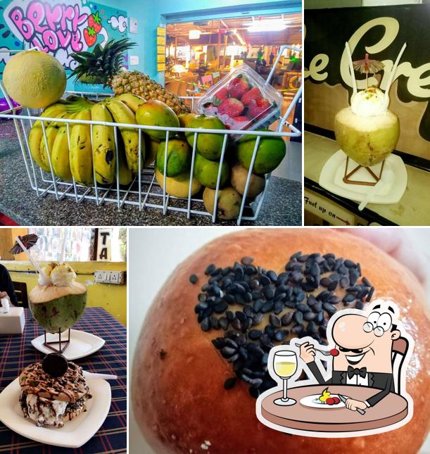 Food at The Cream Pump
