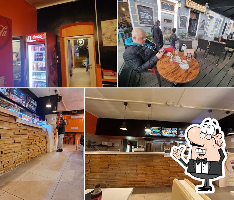 Gli interni di Kebab Paradise