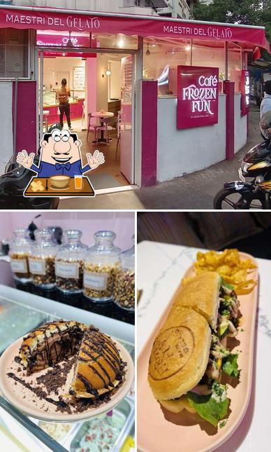 The restaurant's food and exterior