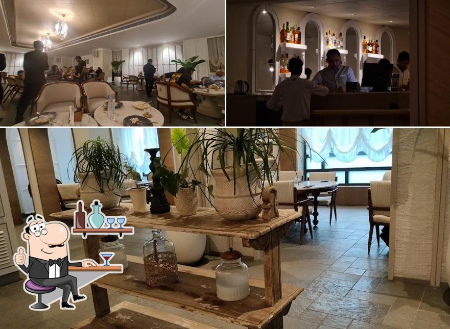 Take a seat at one of the tables at Oona The One