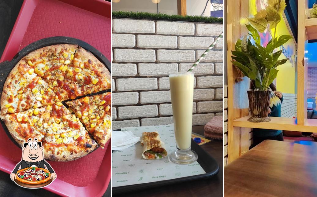 Get pizza at Pizza King's