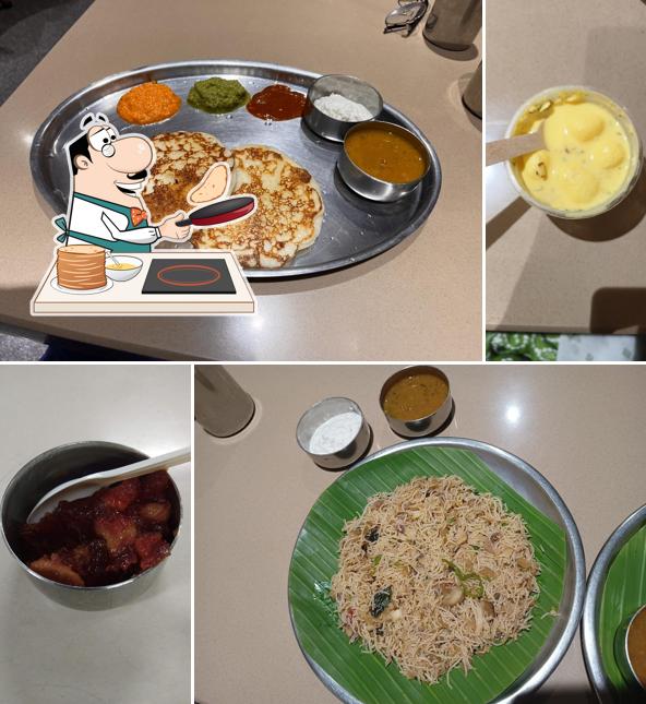Pancakes at Annapoorna - R.S Puram