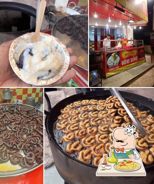 Food at Burhanpur Khoa Jalebi & Juice