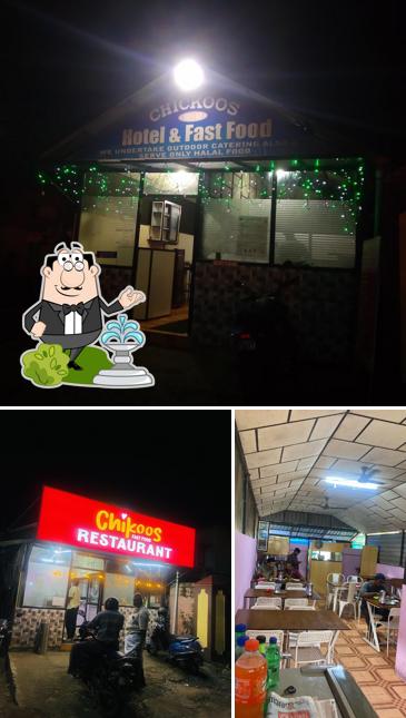 The exterior of Chikoos fast food restaurant