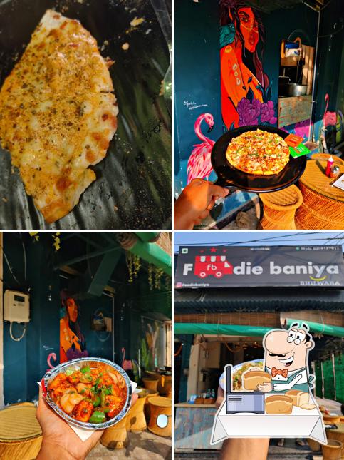 Garlic bread at Foodie Baniya