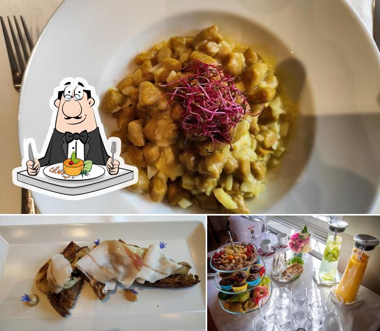 Tra le diverse cose da Albergo-Ristorante Cereda si possono trovare la cibo e bevanda