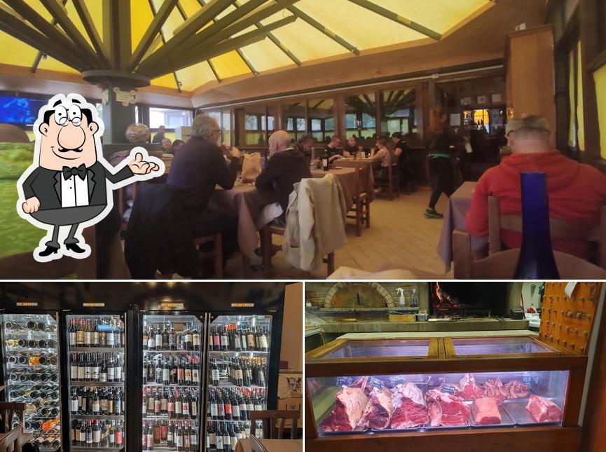 Gli interni di Ristorante Pizzeria Il Bivacco di Luca Mori