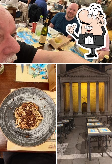 Dai un’occhiata alla immagine che mostra la interni e bevanda di Il tempio ristorante pizzeria