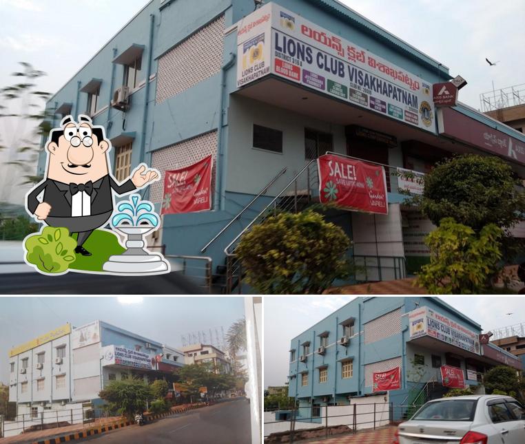 The exterior of Lions Club Of Visakhapatnam
