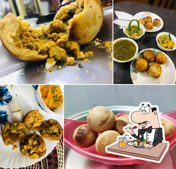 Meals at Litti and Bati Chowka Corner