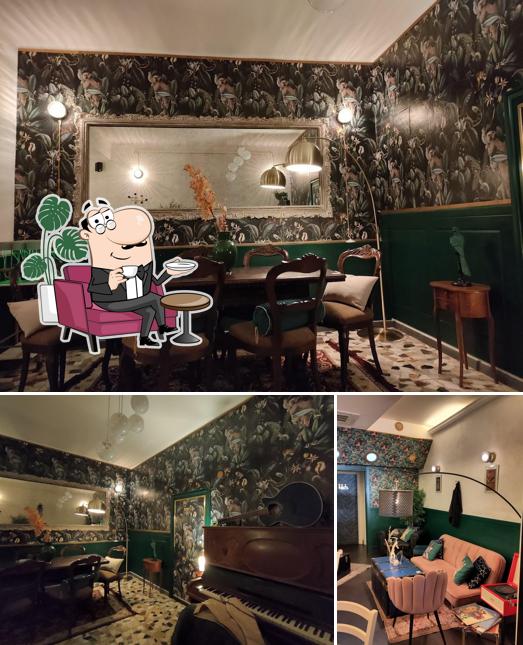Gli interni di Ma.Ma. Arts & Bistrot