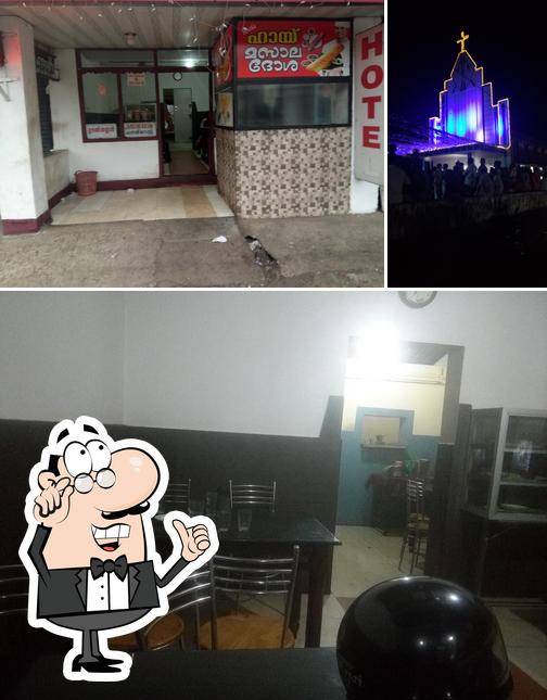 The interior of Matha Restaurant (Veg & Non-veg)