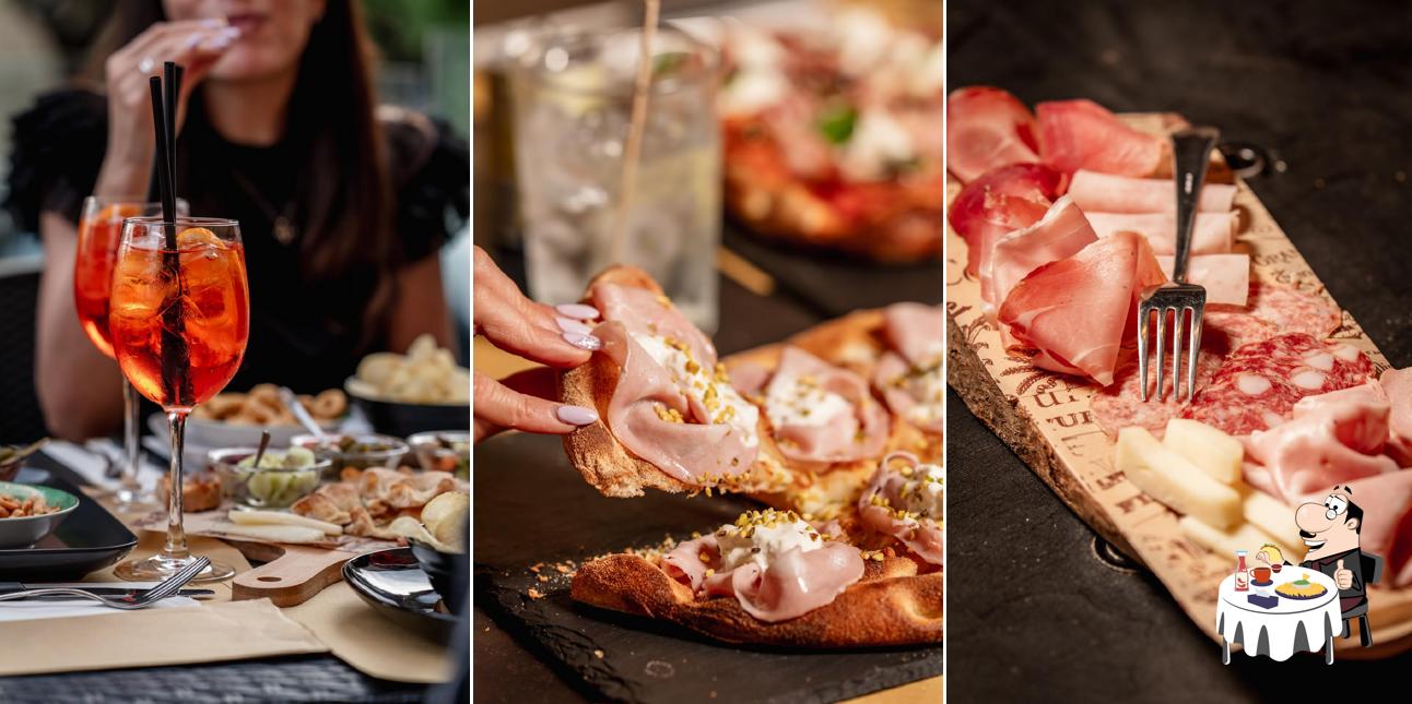 Piatto di formaggi al Monkey Pub