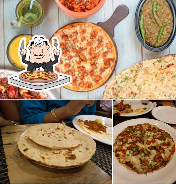 Pick pizza at (ROGAN TADKA) The Multi Cuisine Family Restaurant