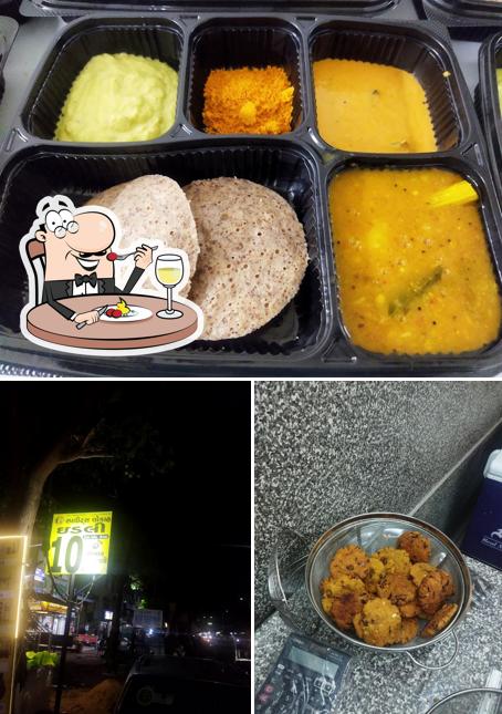 The picture of food and exterior at Sprouts Lokah