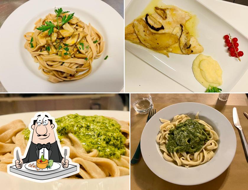 Platti al Trattoria La Sosta