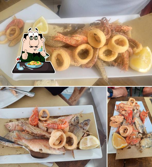 Fritto misto al Trattoria Sa Quarta Regia