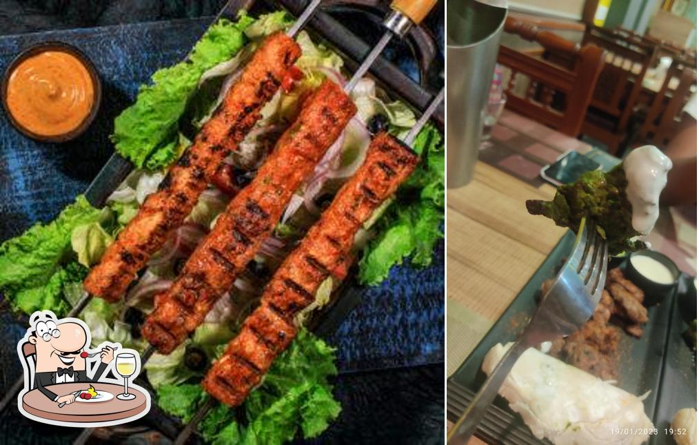 Meals at kebabistaan Thanjavur