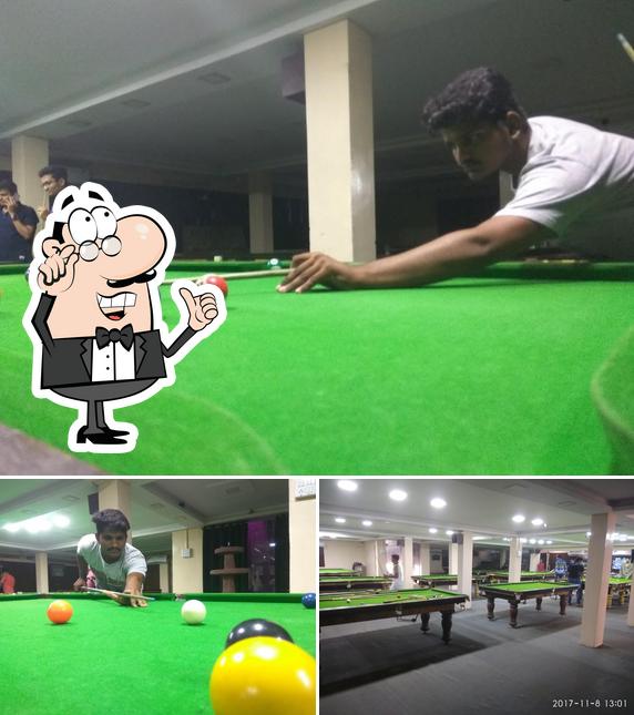 The interior of Sapphire Pool And Snooker Point