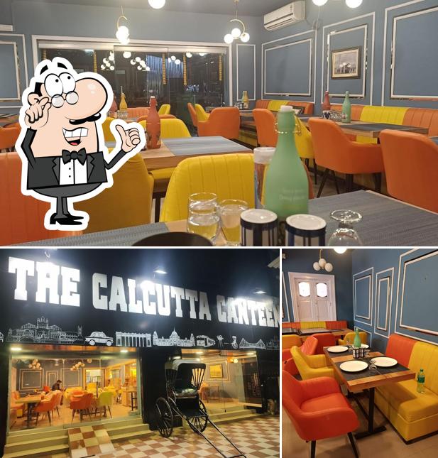 The interior of THE CALCUTTA CANTEEN