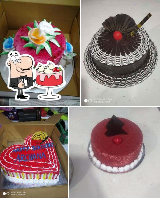 Flower and Cake