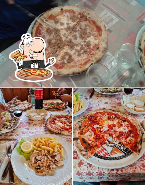 Scegli tra le molte varianti di pizza