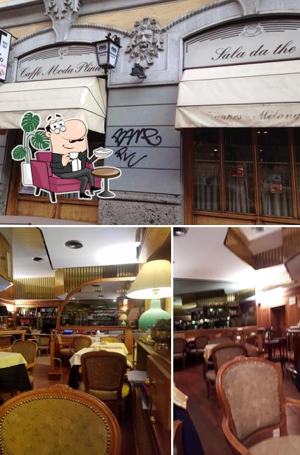 Gli interni di Caffè Moda