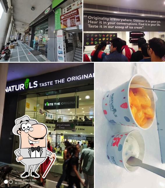 The exterior is an important feature of Naturals Ice Cream