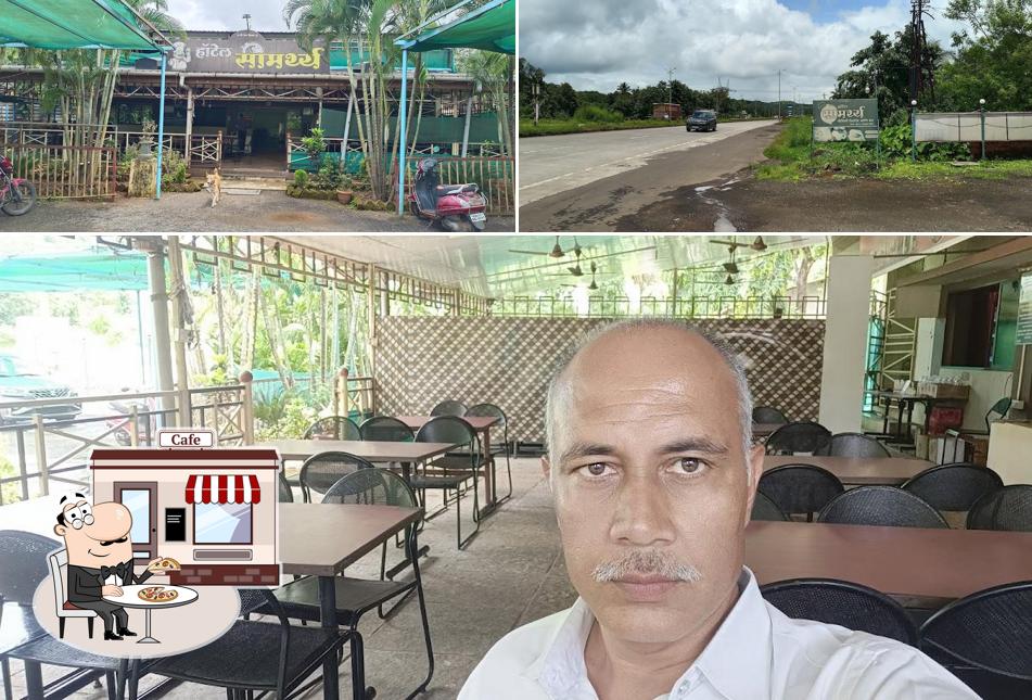 Hotel Samarthya is distinguished by exterior and interior