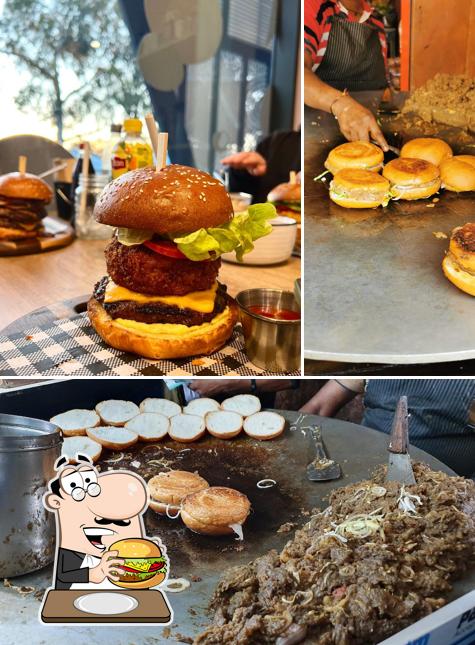 Hamburger at MK Burger