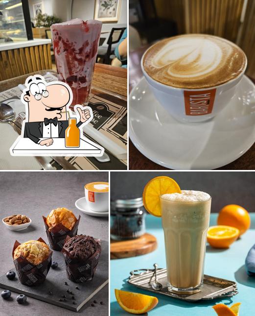 Check out various drinks provided by Barista