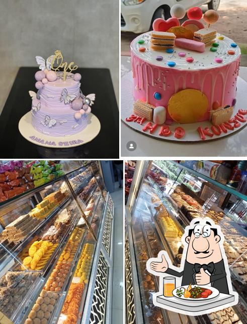 Check out the image displaying food and interior at Caramel Bake House (Live Cake House)