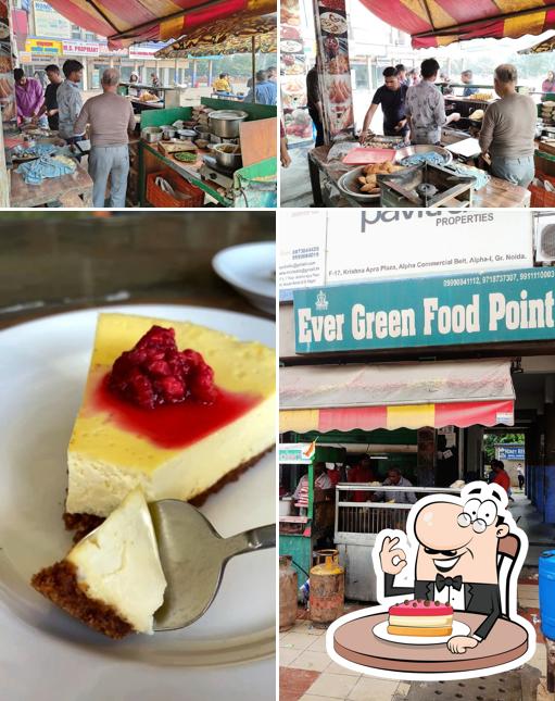 Cheesecake at Evergreen Food Point
