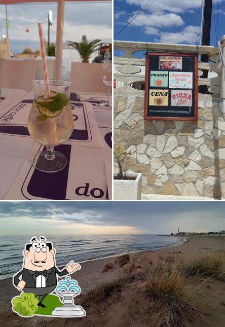Tra le diverse cose da Fronte mare si possono trovare la esterno e alcol