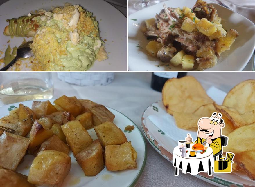 Cibo al Hostaria Aretè