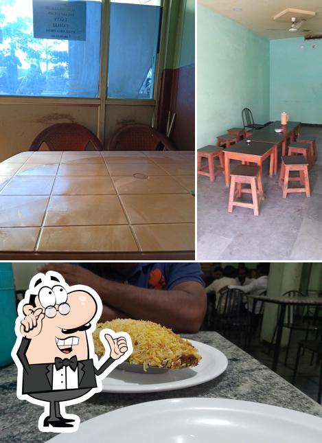 Check out how Hotel Alhamdulillah - Kalyani Mutton & Chicken Biryani , thala mandi looks inside