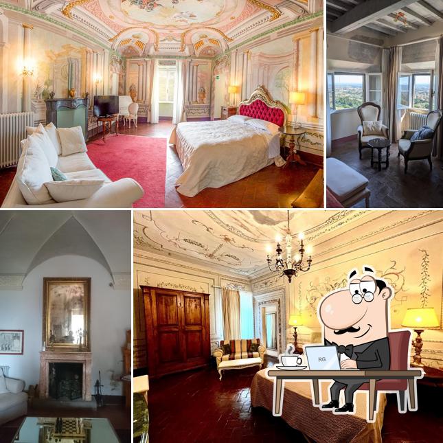 Gli interni di Hotel Villa Sermolli
