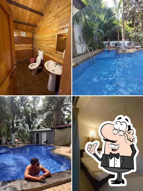 The interior of J P Resort - A Resort in Arambol, Goa