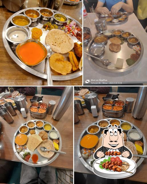 Food at Rajbhog Thali restaurant