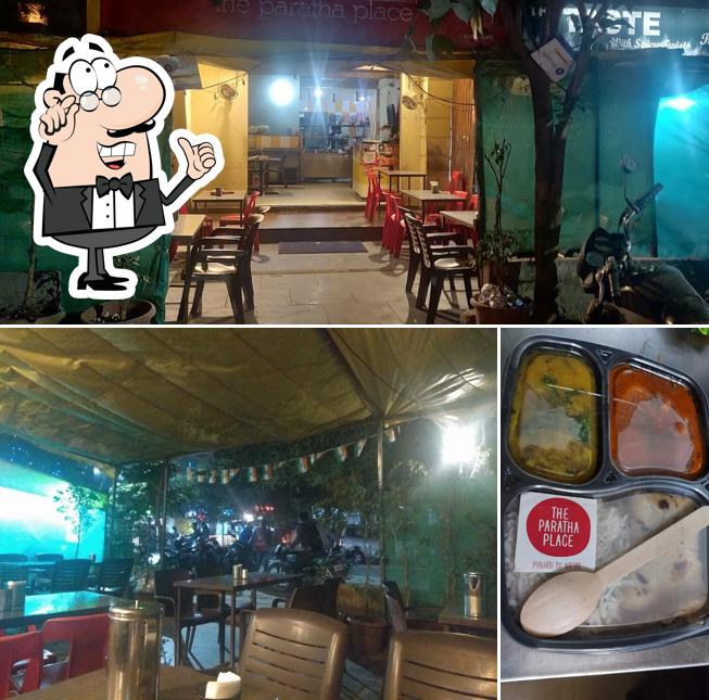 The interior of The Paratha Place