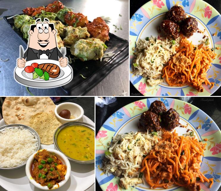 Pick meat dishes from the menu