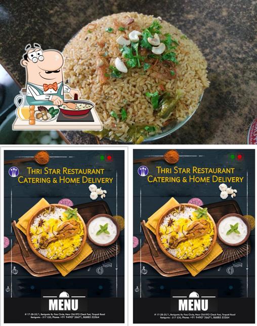 Fried rice at THRI STAR Family Restaurant