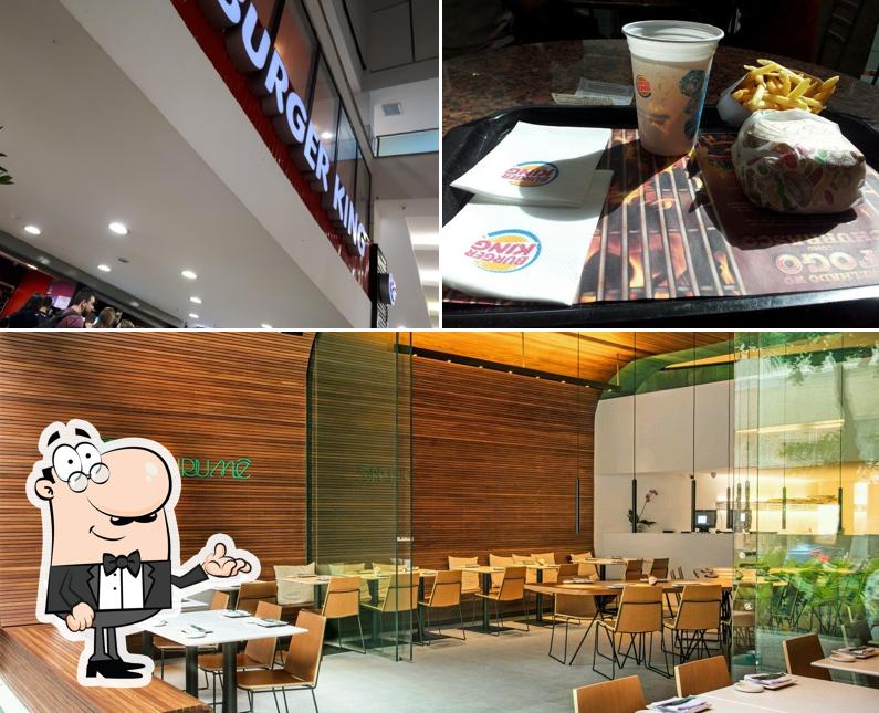 Veja imagens do interior do Burger King