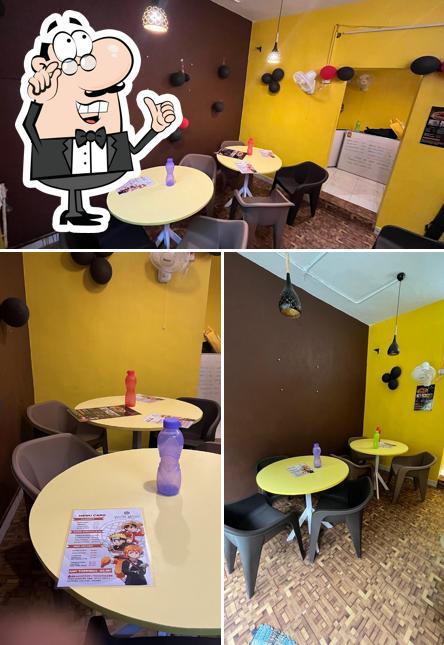 The interior of Vellore Waffles