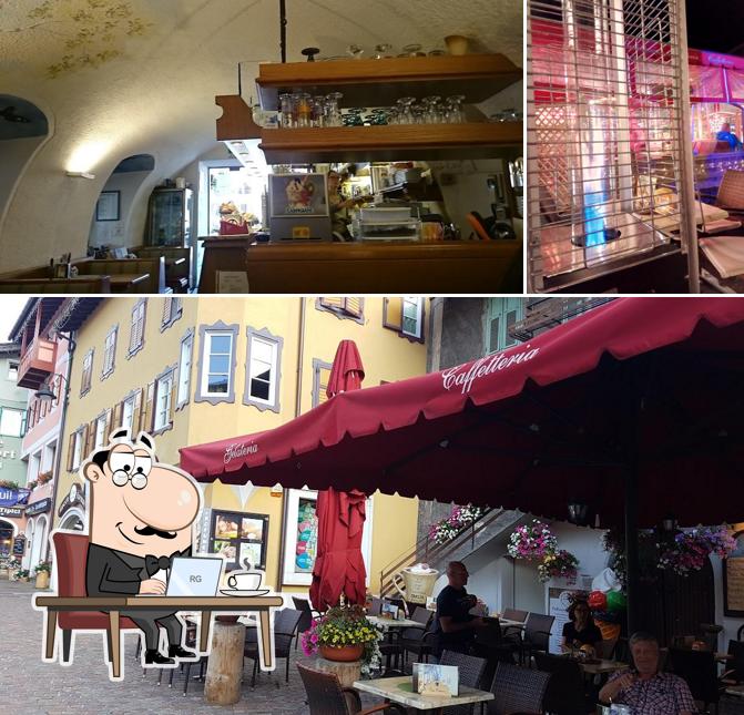 Gli interni di Caffè Ramon