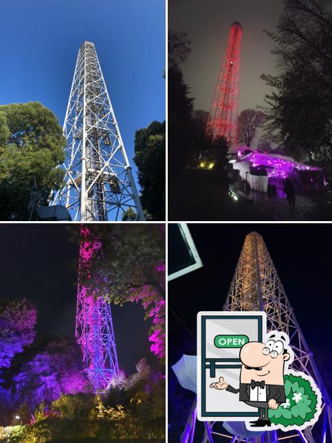 Goditi la vista dall'area esterna di Justme Milano - Restaurant & Club