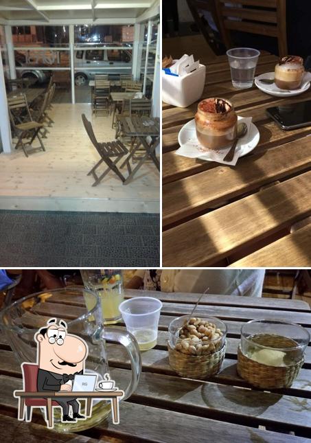 Gli interni di L'oasi bar