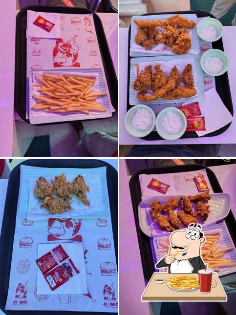 French fries at AL Baik Foods Purnia