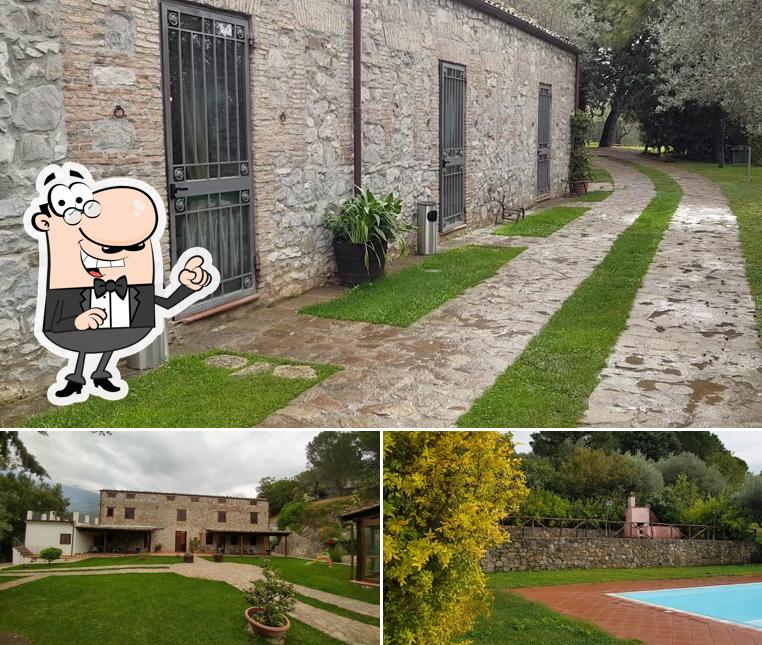 Gli esterni costituiscono una caratteristica importante di Agriturismo L'Antico Casale